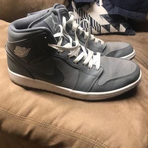 Gray Air Jordan 1’s